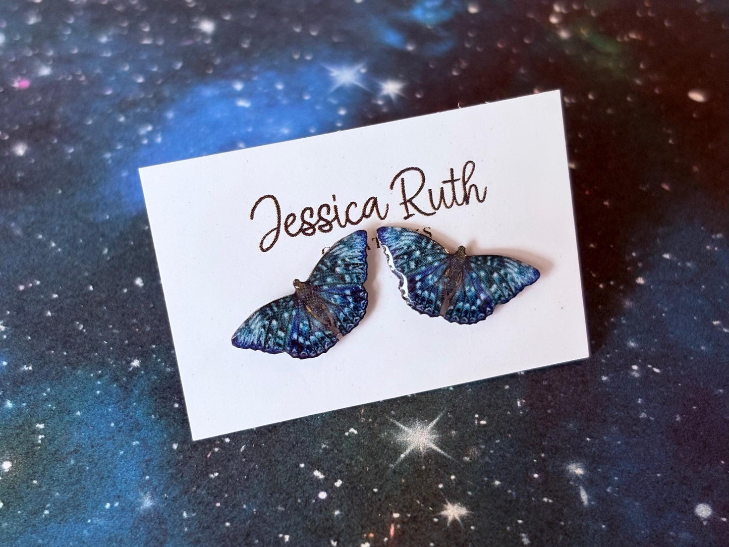 Handmade Magical Paper Creatures Resin Studs