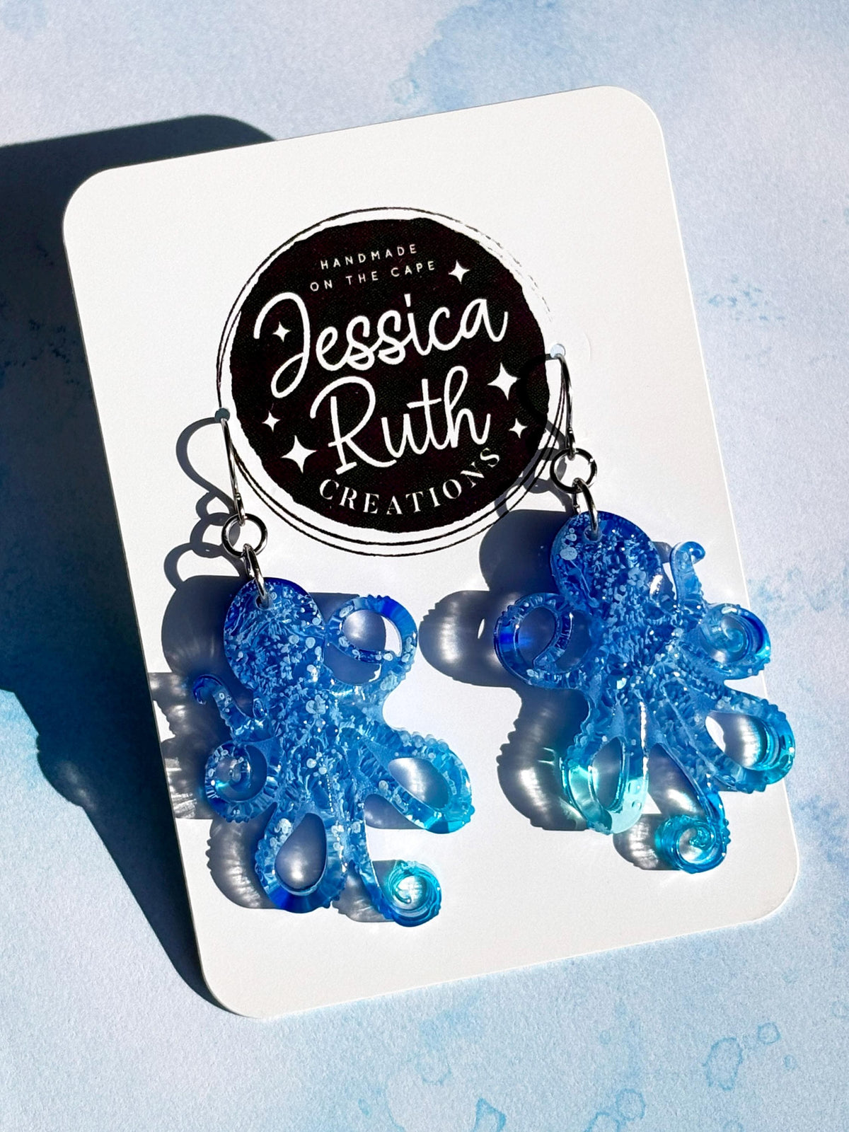 Beachy Octopus Dangle Earrings